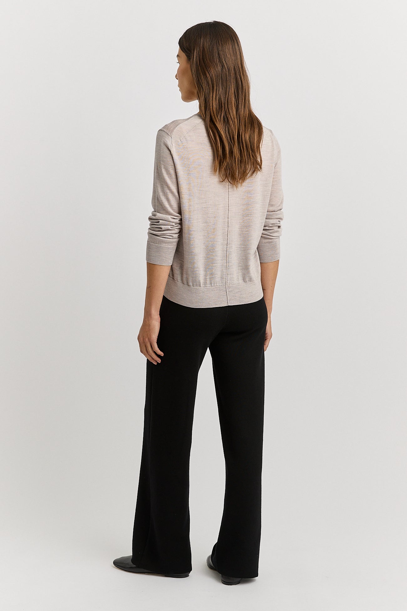 TOORALLIE WIDE LEG KNIT PANT
