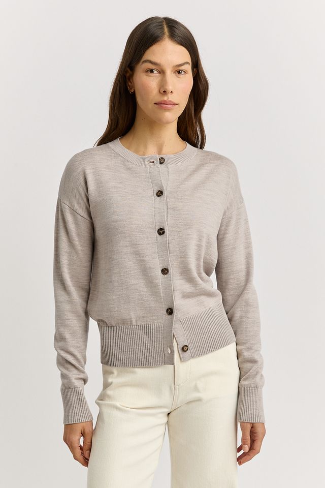 TOORALLIE FINE KNIT CARDIGAN