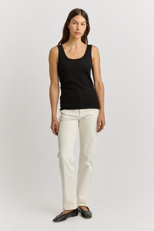 TOORALLIE SCOOP MERINO TANK