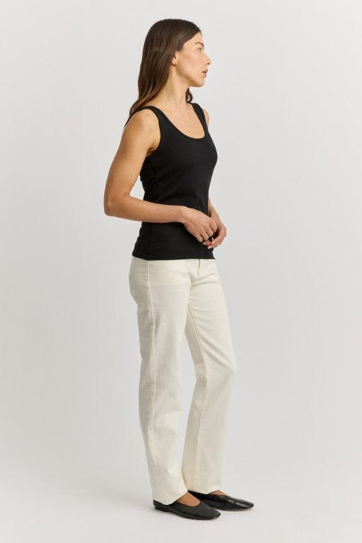 TOORALLIE SCOOP MERINO TANK