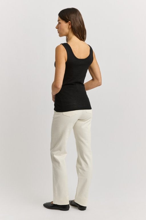 TOORALLIE SCOOP MERINO TANK