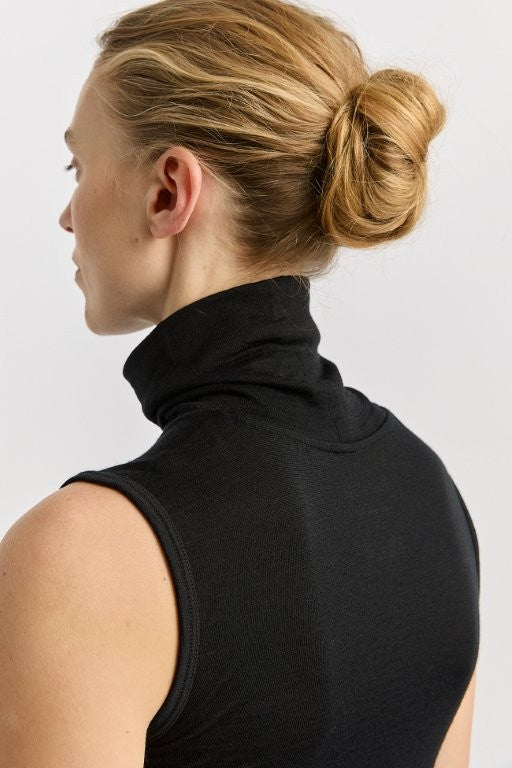 TOORALLIE SLEEVELESS ROLL NECK