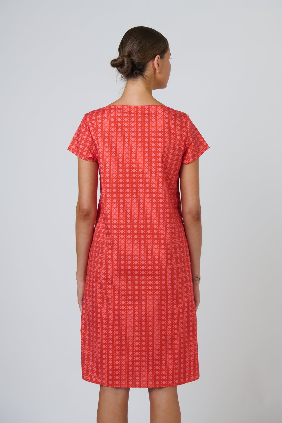NATURALS GA237 POPLIN DRESS