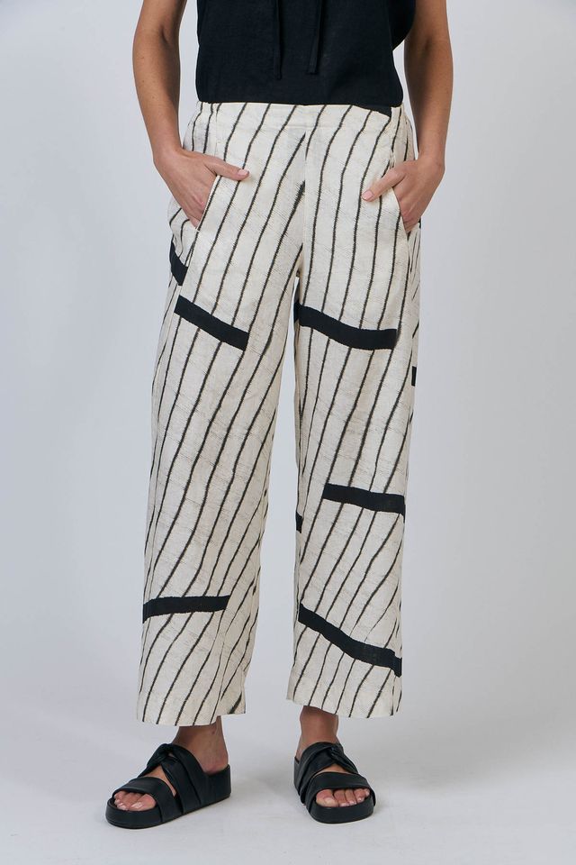NATURALS GA398 LINEN PANT