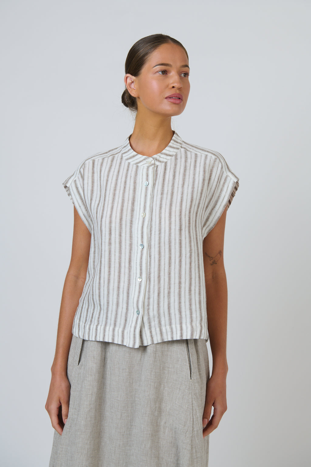 GA429 LINEN TOP