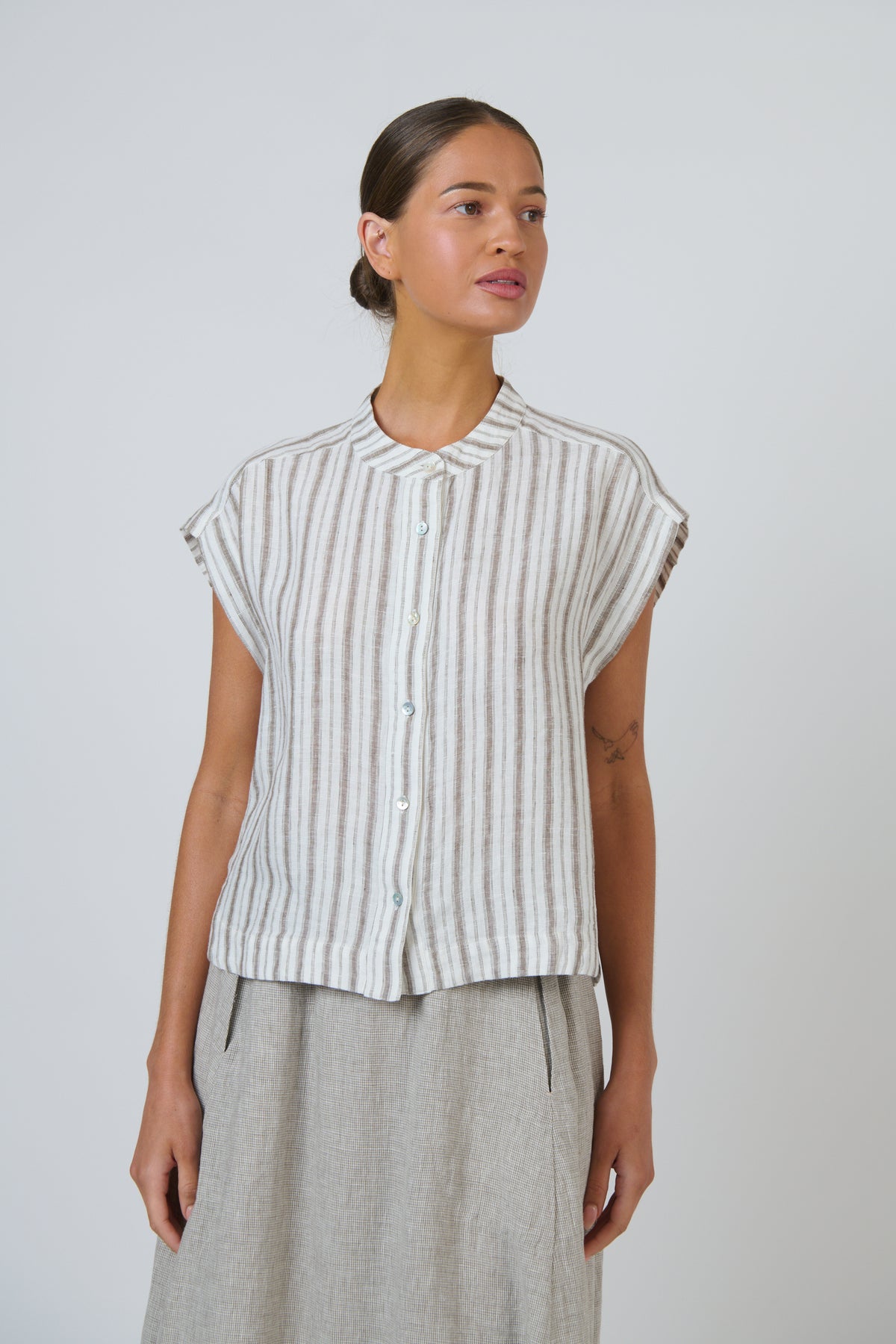 GA429 LINEN TOP