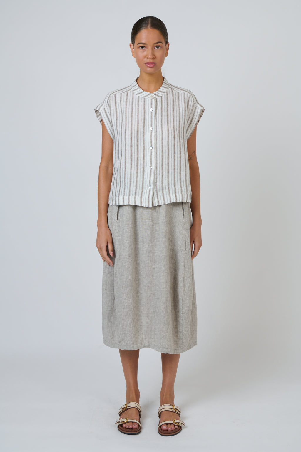 GA429 LINEN TOP
