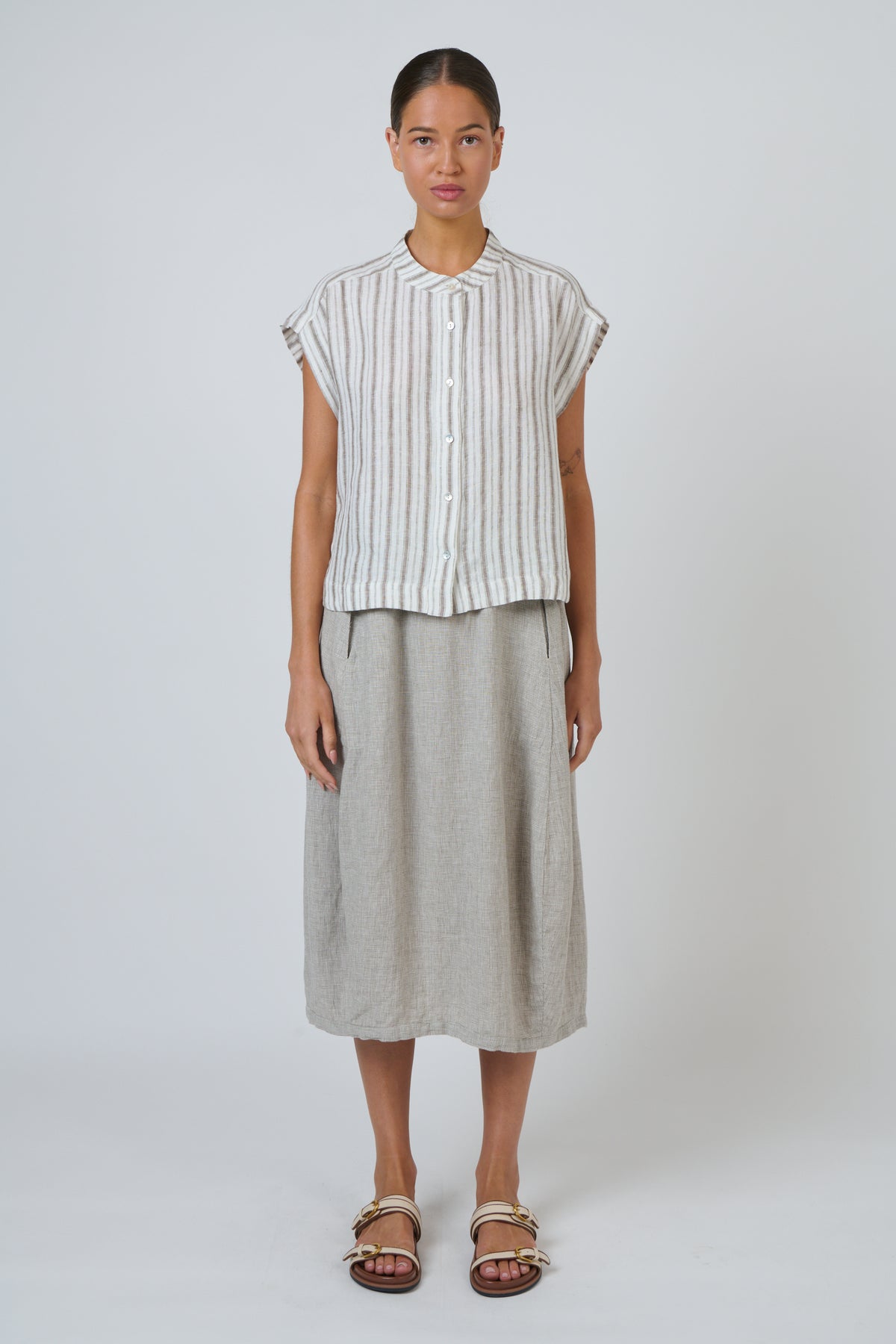 GA429 LINEN TOP