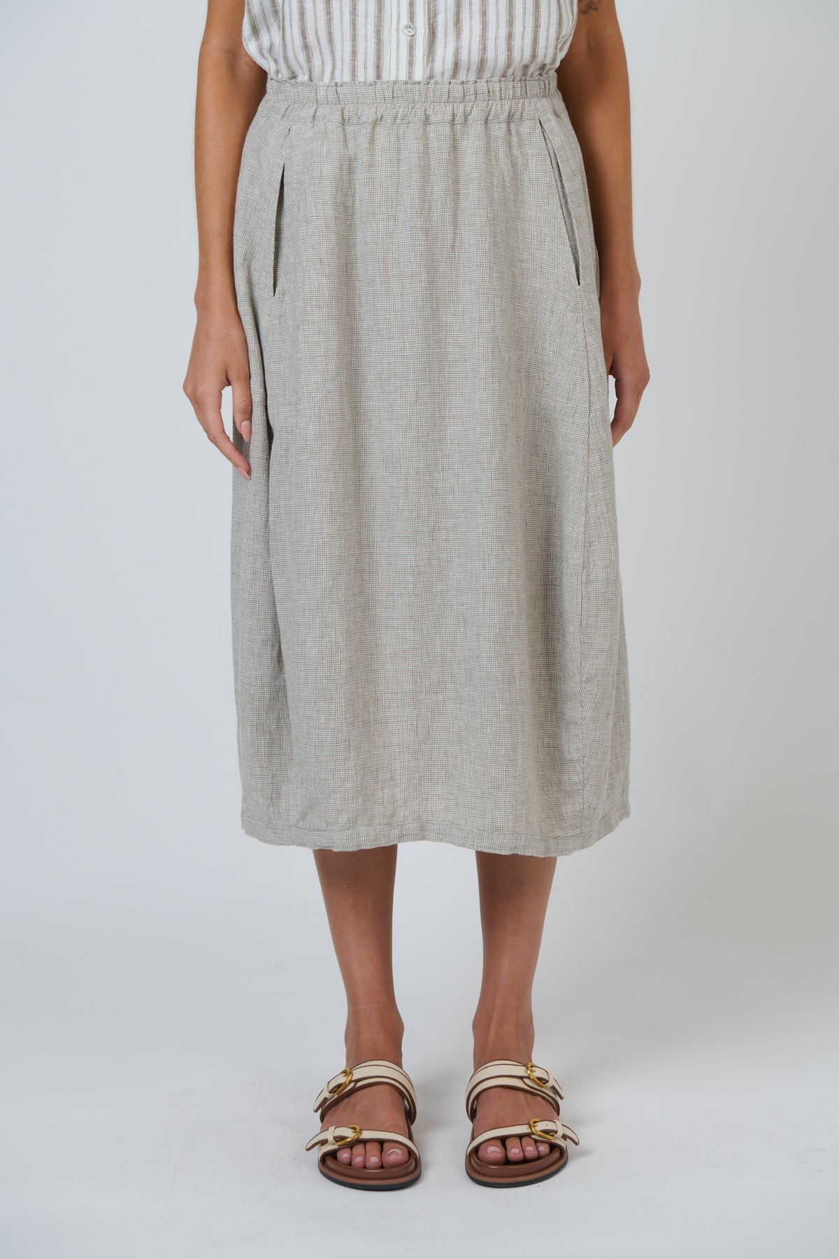 GA639 LINEN SKIRT