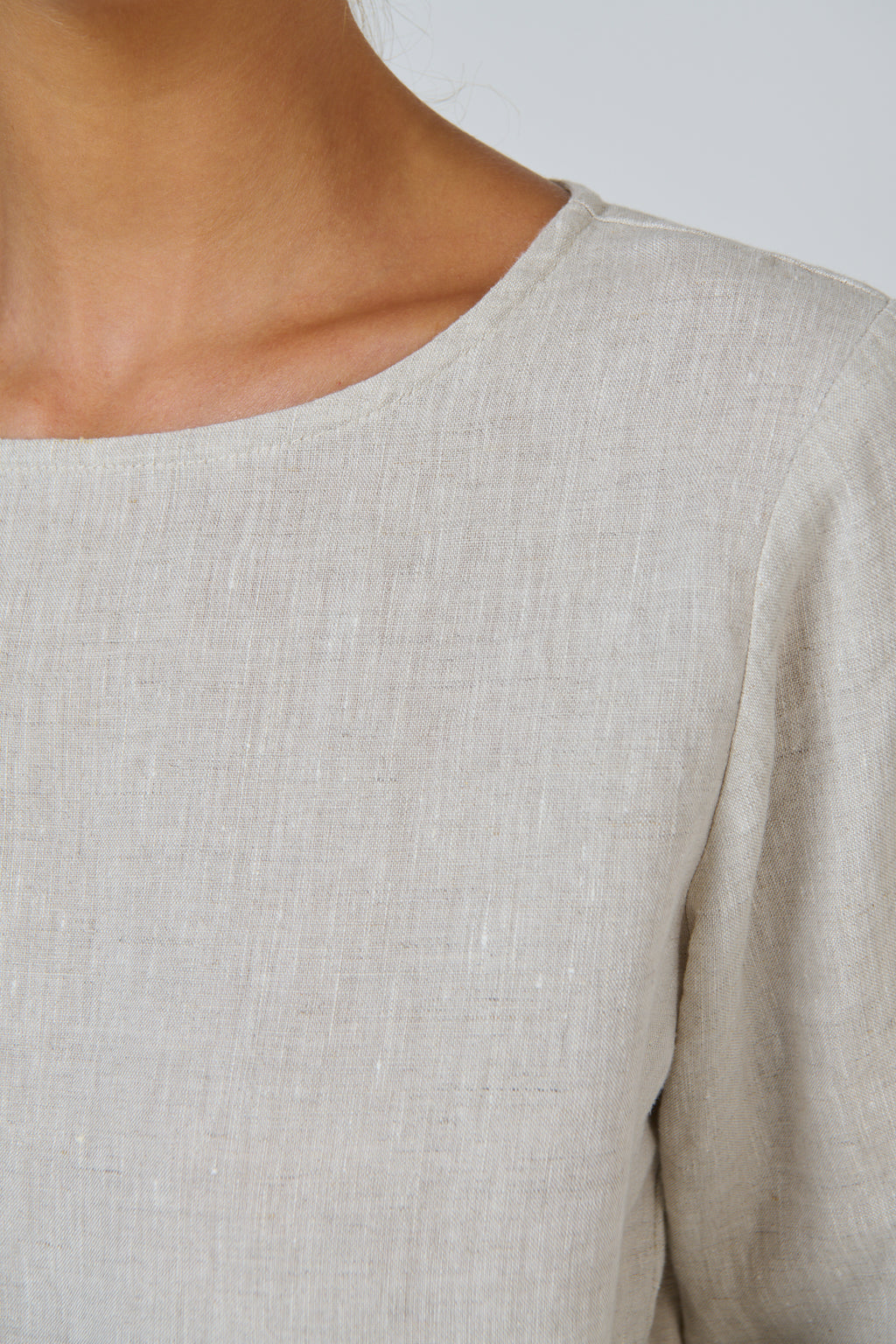 GA651 LINEN TOP