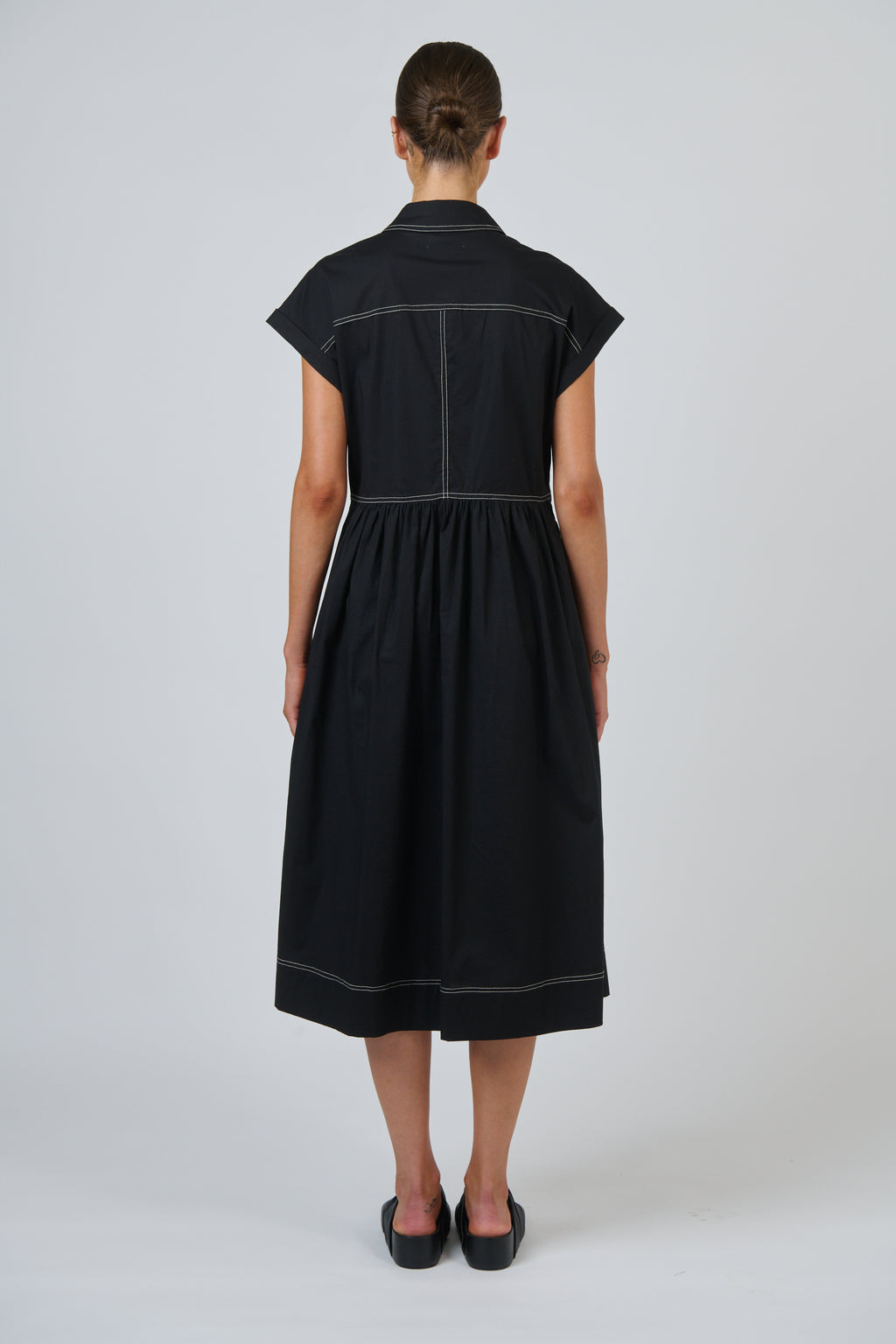 NATURALS GA738 POPLIN DRESS