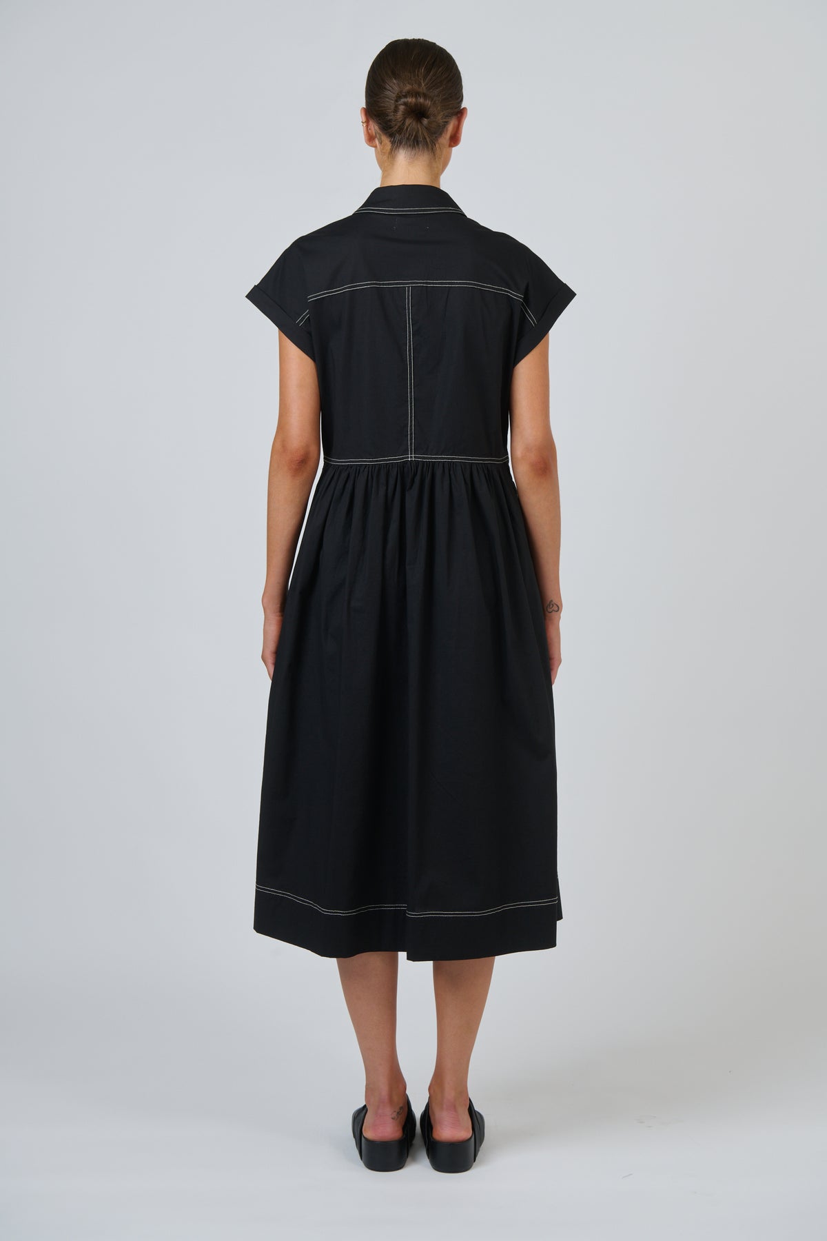 NATURALS GA738 POPLIN DRESS