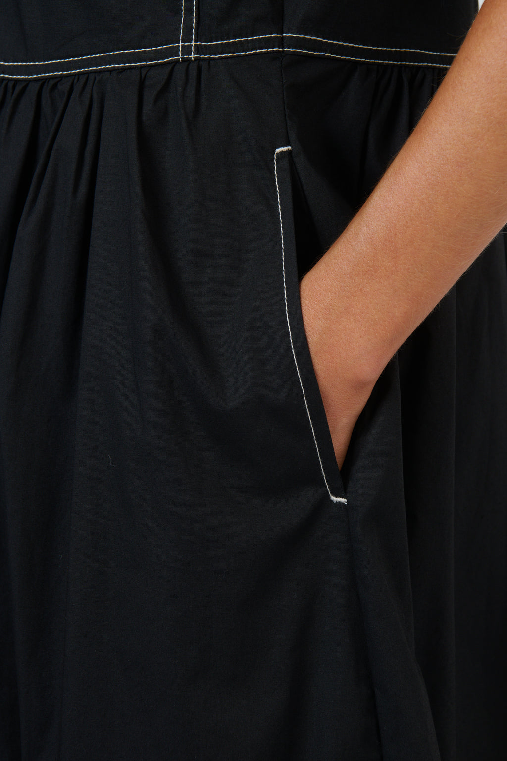 NATURALS GA738 POPLIN DRESS