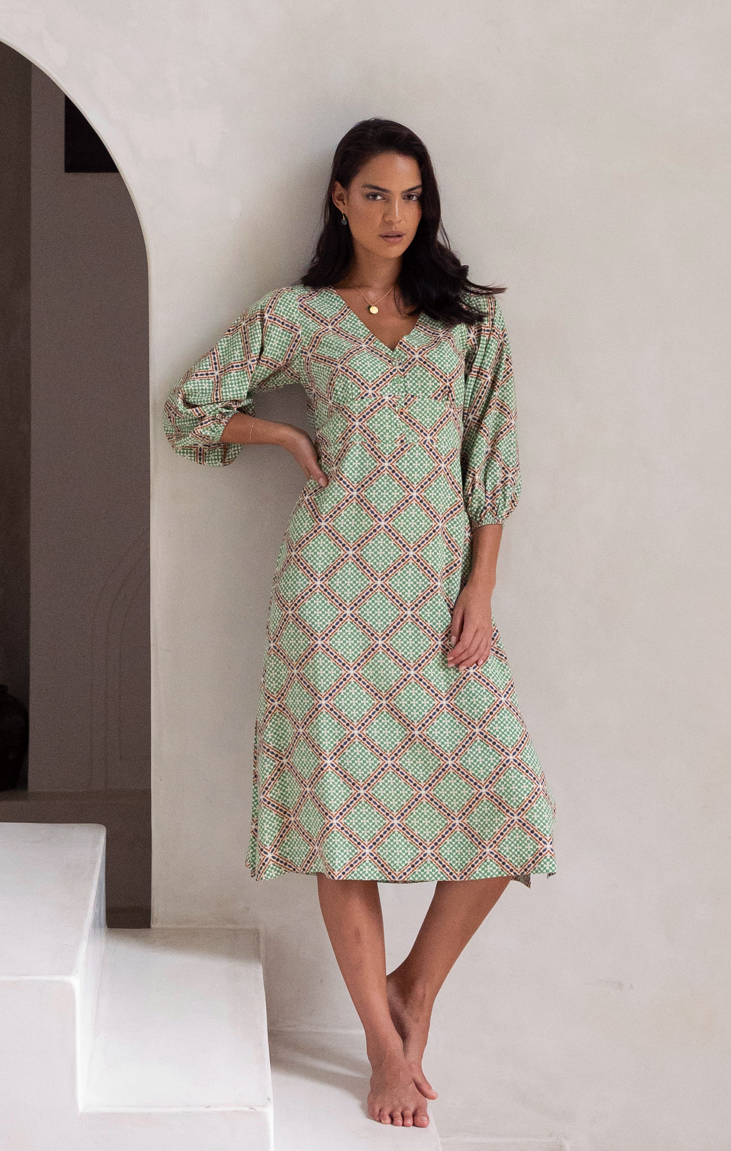 HUMIDITY MARRAKESH  MIDI DRESS