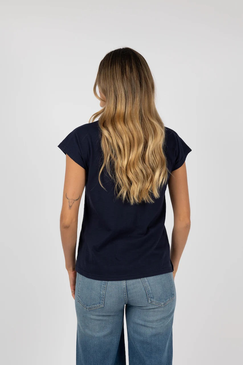 HUMIDITY MUST HAVE V NECK TEE