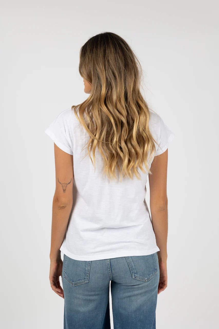 HUMIDITY MUST HAVE V NECK TEE