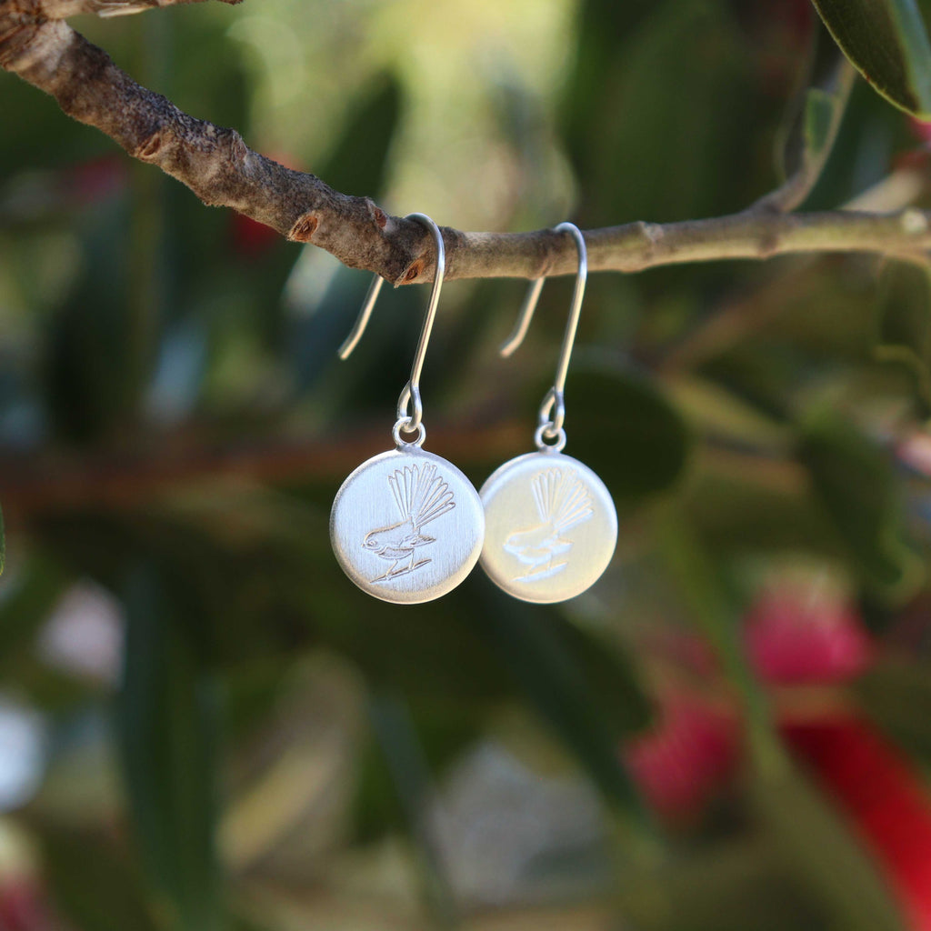 LITTLE TAONGA FANTAIL EARRINGS