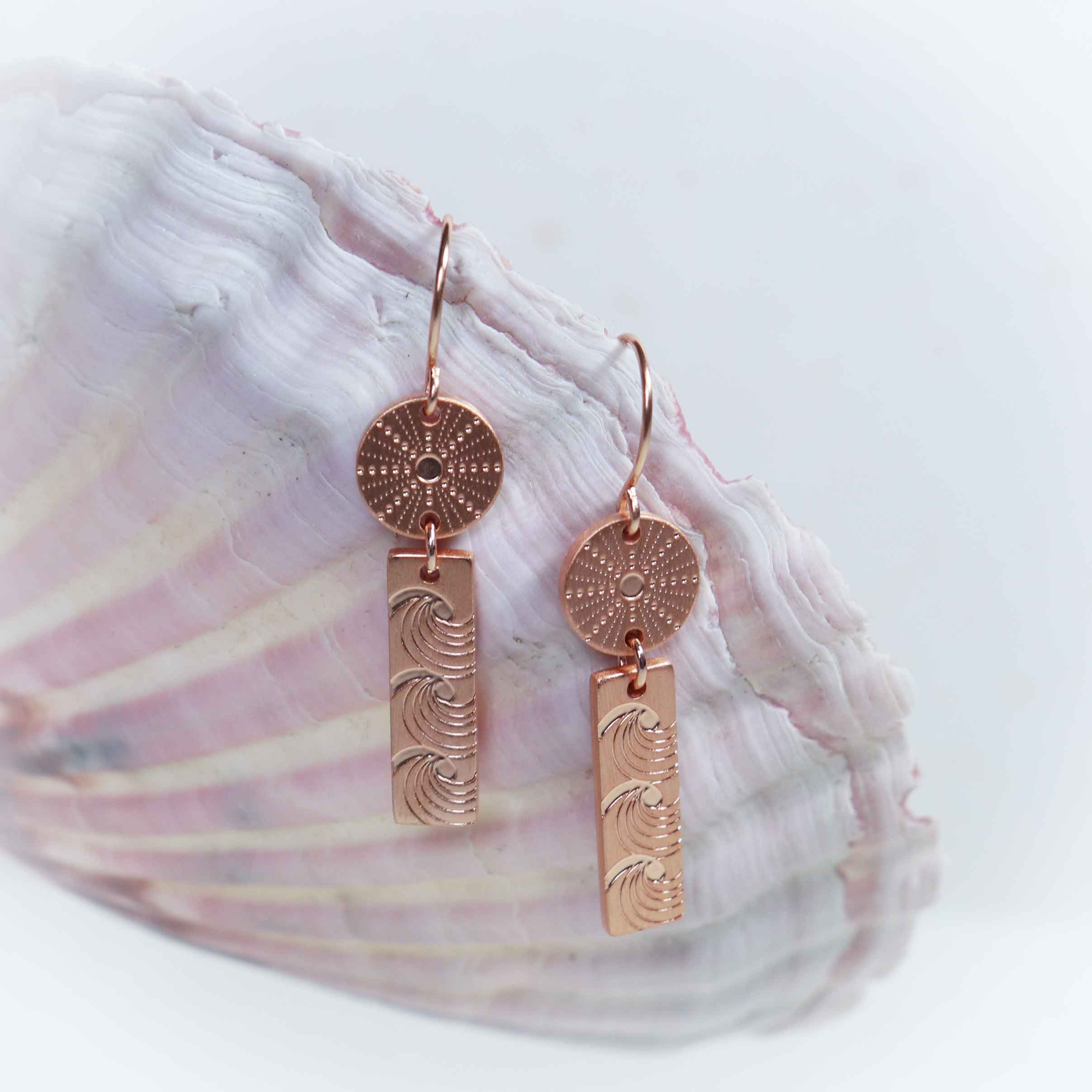 LITTLE TAONGA KINA & MOANA EARRINGS