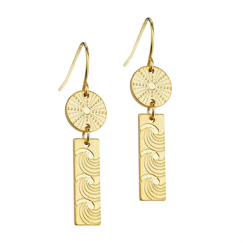 LITTLE TAONGA KINA & MOANA EARRINGS
