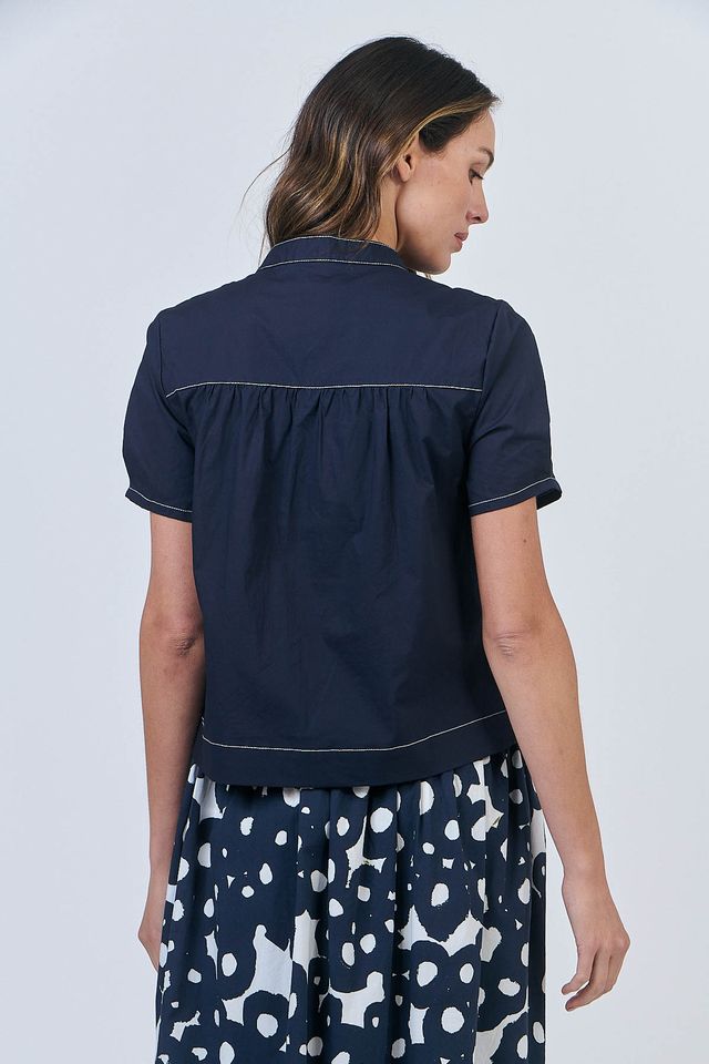 NATURALS GA547 BUTTON TOP