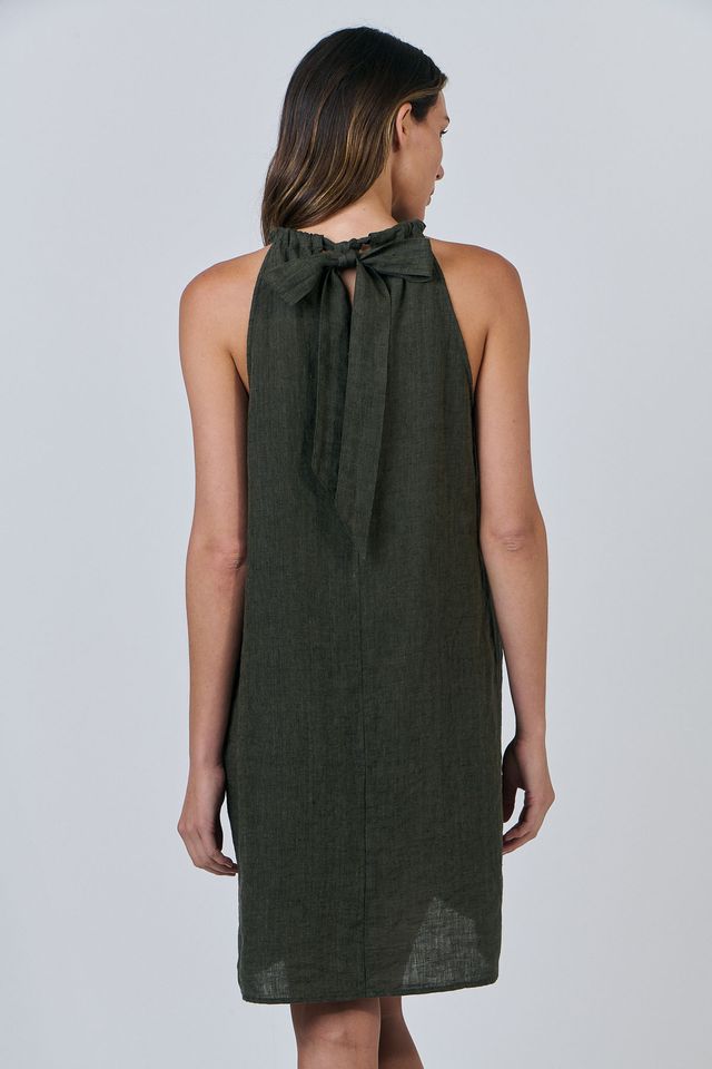 NATURALS GA630 LINEN DRESS