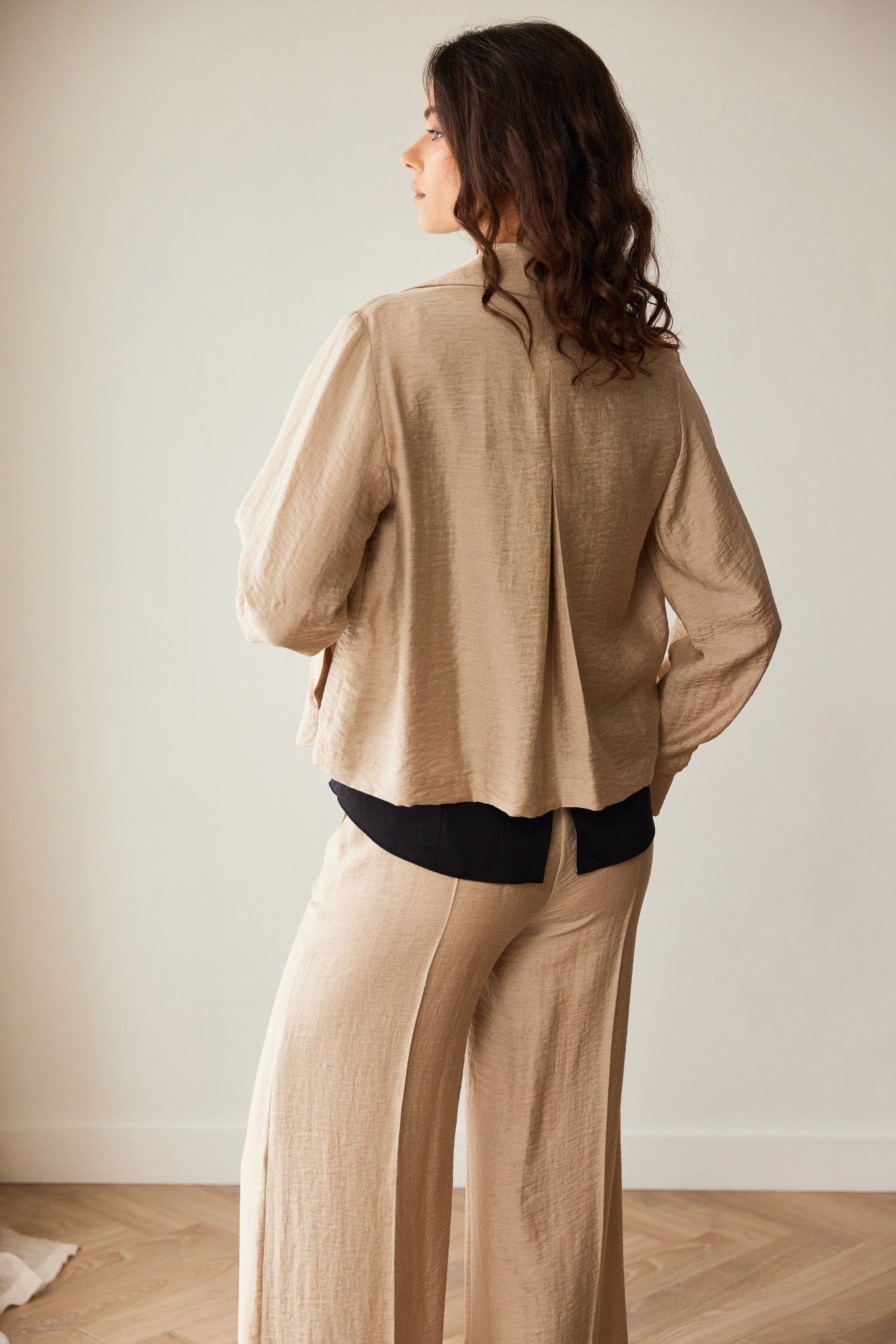 PERUZZI LUSTER LINEN PATCH POCKET JACKET