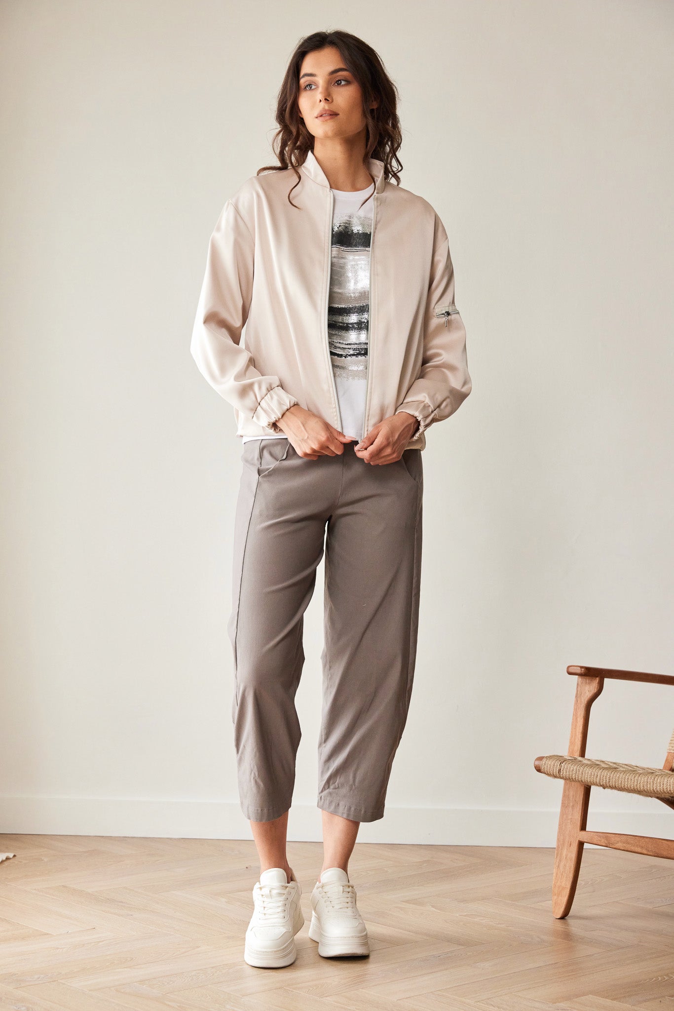 PERUZZI BLOUSON ZIP JACKET