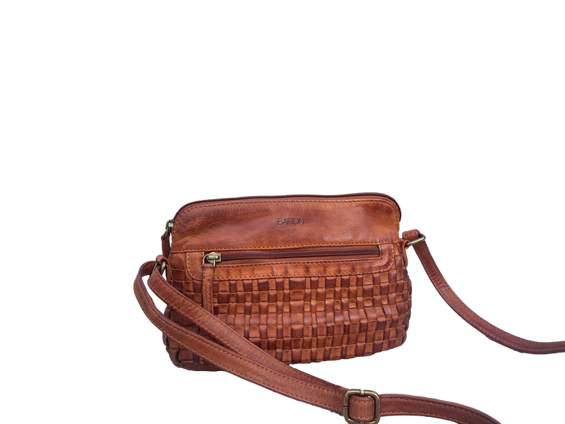 BARON PLAITED SMALL BAG