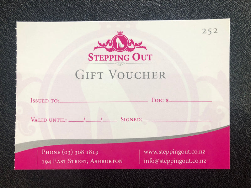 Stepping Out Voucher