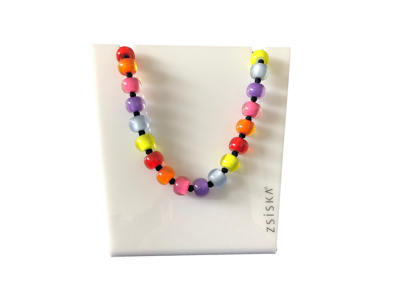 ZSISKA COLOURFUL BEADS NECKLACE